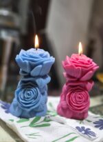 double-rose-candle-kalp-glim