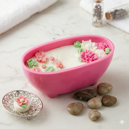 kalp glim soy wax candle voyage of peace gift product