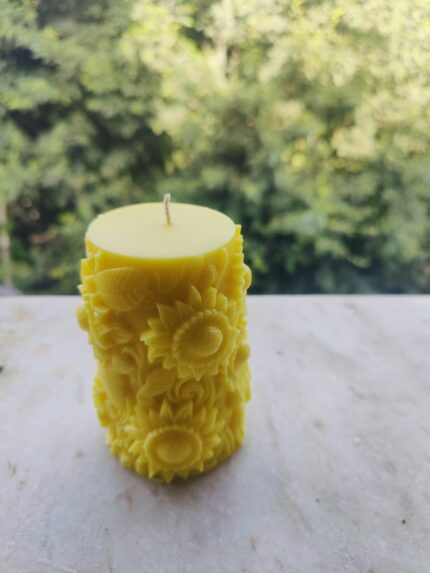 kalpglim-floral-harmony-pillar-candle